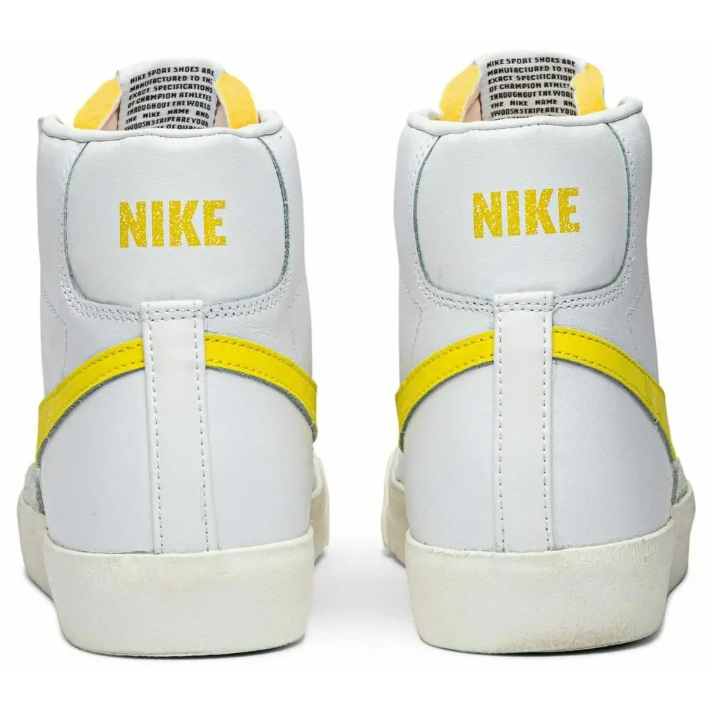NIKE Blazer Mid '77 Vintage Opti Yellow Men's Size 4 Women's 5.5 BQ6806-101